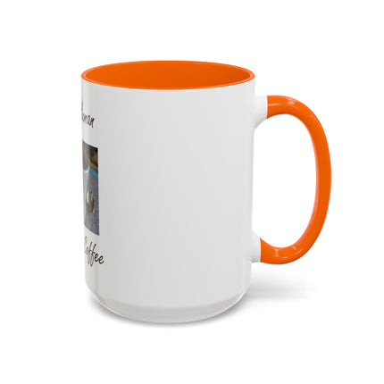 Coffee Mug - "Instant Human Just Add Coffee" Accent Ceramic Mug (11/15oz)