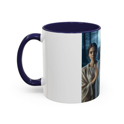 Triple Goddess Accent Mug – 11oz Ceramic Cup for Mystical Women