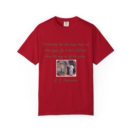 Inspirational Quote T-Shirt - G.K. Chesterton Design