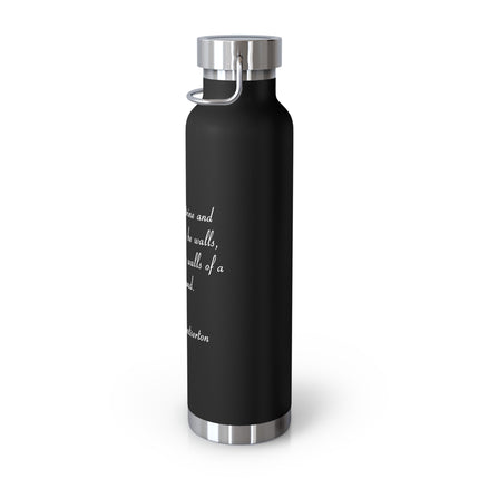 G.K. Chesterton Quote 22oz Vacuum Bottle — “Walls of a Playground”
