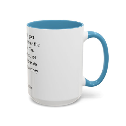 G.K. Chesterton Quote Accent Coffee Mug — Inspirational Christian Coffee Cup (11/15oz)