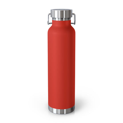 ‘No Worries Only Meow’ – 22oz Copper Bottle for Cat Lovers