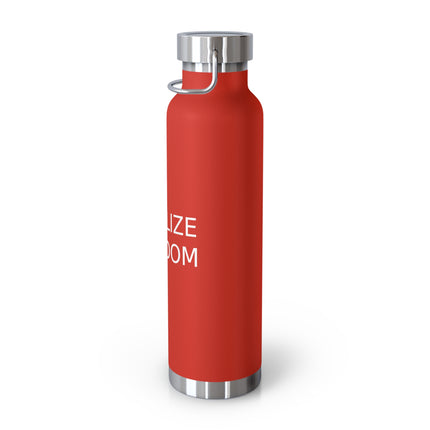 Legalize Freedom Bottle – 22oz Copper Insulated Flask for Change