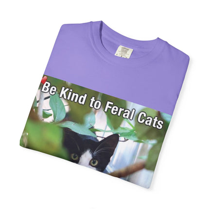 Be Kind to Feral Cats T-Shirt — Feral Cat Rescue Awareness Tee