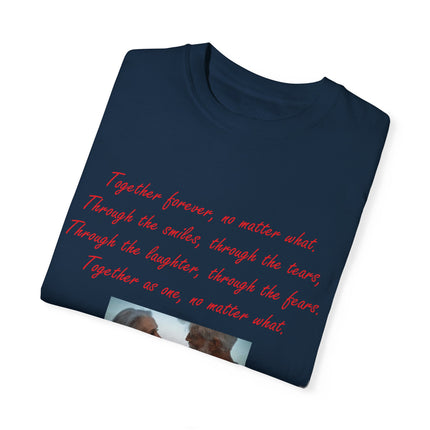 Romantic Love T-Shirt - "Together Forever, No Matter What"