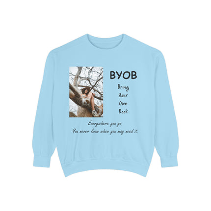BYOB Casual Sweatshirt - Bring Your Own Book Fashion