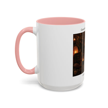 Cacao Brings Me Home Accent Coffee Mug – Cozy Ritual Hot Chocolate Gift (11/15oz)