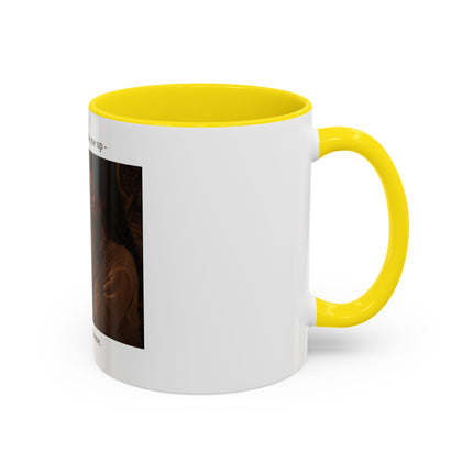 Cacao Brings Me Home Accent Coffee Mug – Cozy Ritual Hot Chocolate Gift (11/15oz)