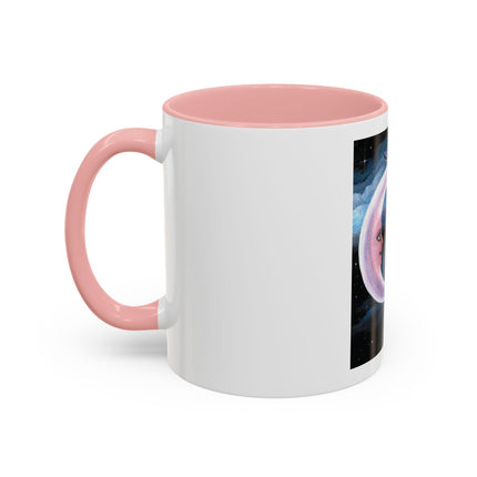Moonlit Cat Coffee Mug — Whimsical Night Sky Art for Cat Lovers (11/15oz)