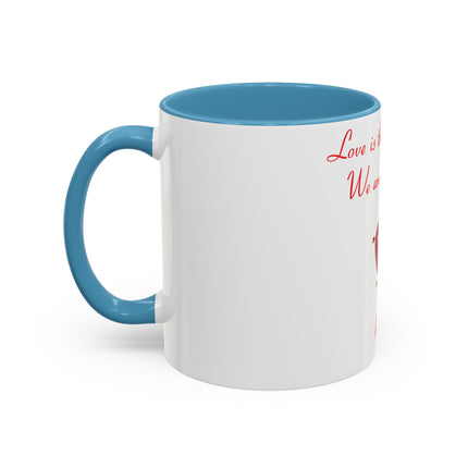 Rumi Love Quote Mug – 11oz Accent Cup for Coffee & Connection