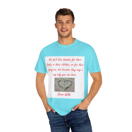 Inspirational Quote Unisex T-Shirt - Oscar Wilde Design