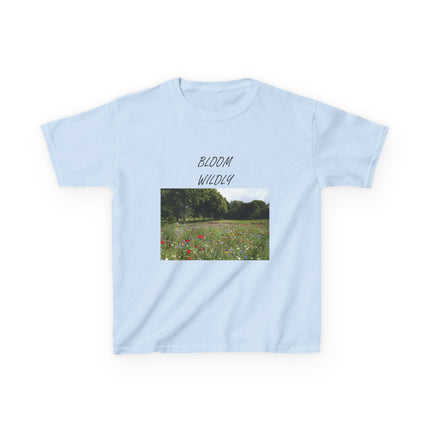 Kids Bloom Wildly Tee – Nature-Inspired Graphic Shirt for Spring Fun