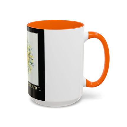 Summer Solstice Mug – 15oz Accent Ceramic Cup with Sunshine Art