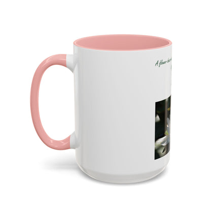 Lotus Flower Coffee Mug — "A flower does not compete with other flowers, it just blooms"