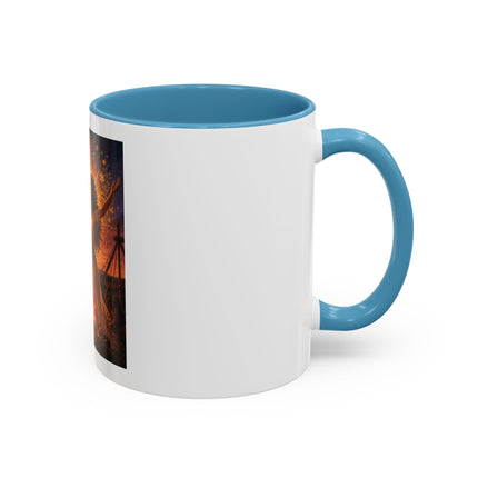 Mug — Pagan Bonfire Coffee Mug with Inspirational Beltane Quote