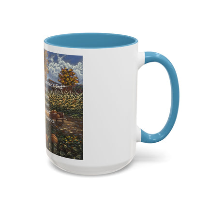 Samhain Pumpkin Spice Accent Coffee Mug — Autumn Harvest 11/15oz