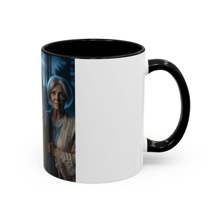 Triple Goddess Accent Mug – 11oz Ceramic Cup for Mystical Women