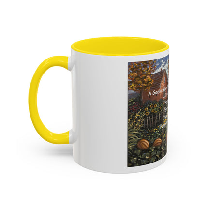 Samhain Pumpkin Spice Accent Coffee Mug — Autumn Harvest 11/15oz