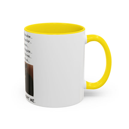 Black Cat Quote Mug – Accent Coffee Cup – 11oz Ceramic