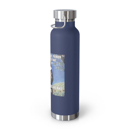 Humorous Insulated Bottle – “It Happens Every Year” – 22oz