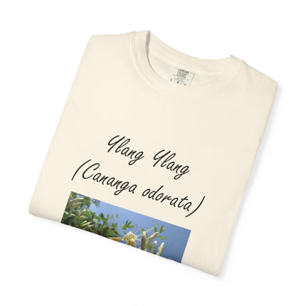 Ylang Ylang Floral T-Shirt - The Flower of Flowers Design