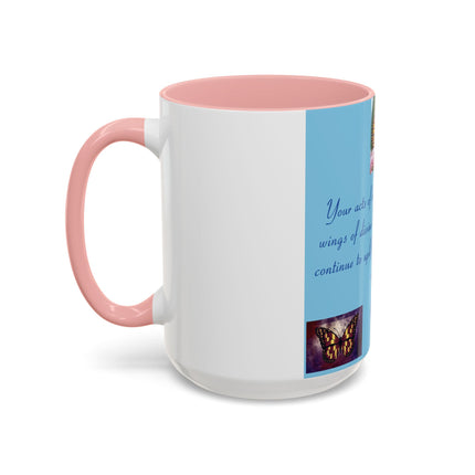 Butterfly Coffee Mug – Rumi Quote – 15oz Ceramic Drinkware