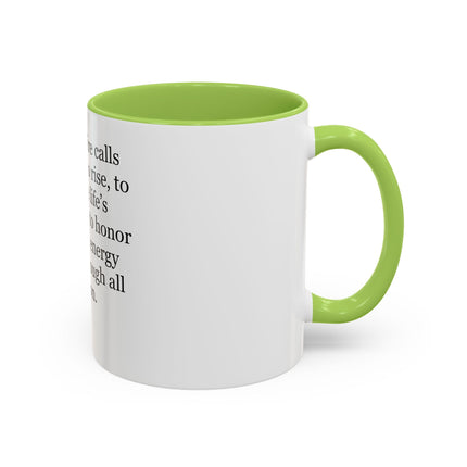 Beltane Celebration Coffee Mug — Spiritual Pagan Holiday Quote