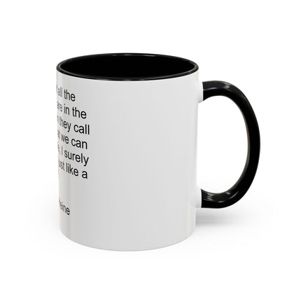 Accent Coffee Mug — "I Have Smelt All the Aromas" Heinrich Heine Quote