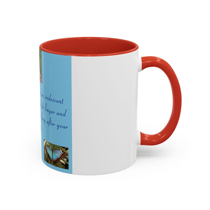 Inspirational Butterfly Coffee Mug – Rumi Quote – 11oz