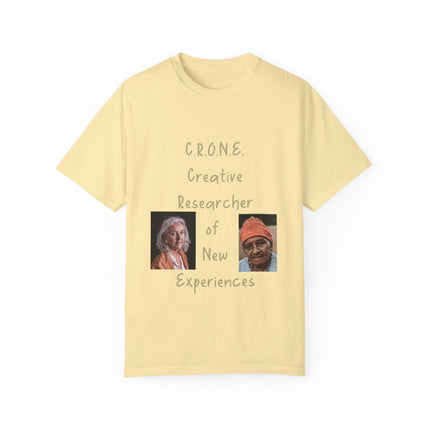 C.R.O.N.E. Tee – Wisdom & Wit Design | Garment-Dyed Comfort