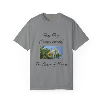 Ylang Ylang Floral T-Shirt – “Flower of Flowers” Graphic Tee