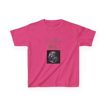 Love Your Mother Kids Tee – Earth-Themed Cotton Shirt