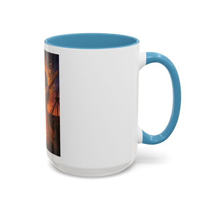 Mug — Pagan Bonfire Coffee Mug with Inspirational Beltane Quote
