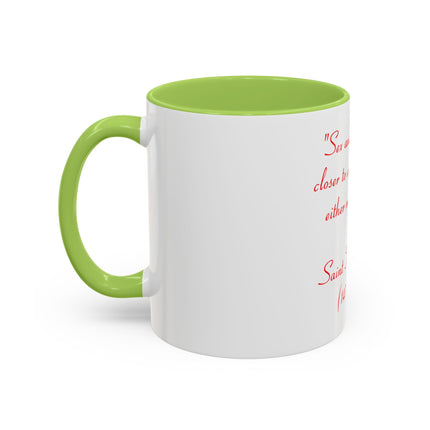 Coffee Mug — Quote: “Sex and religion are closer to each other…” — Saint Thomas More (1478-1535)