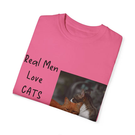 Real Men Love Cats Unisex T-Shirt – Cute Cat Lover Tee