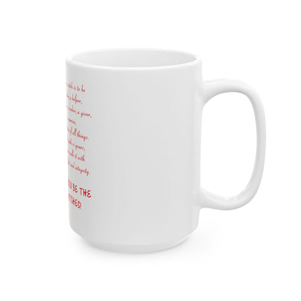 Blessed Be The Witches! Ceramic Mug — Witchy Prayer Poem Coffee Cup (11oz/15oz)