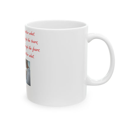 Romantic Ceramic Mug – “Together Forever” – 11oz Drinkware