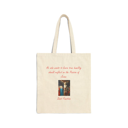 Canvas Tote Bag — Inspirational Quote & Classic Art Print ("He who wishes to know..." )