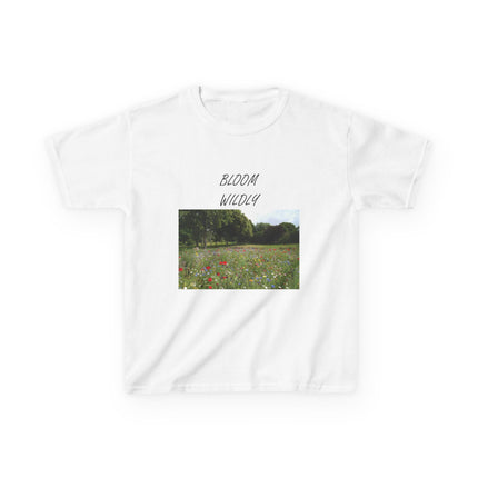 Kids Bloom Wildly Tee – Nature-Inspired Graphic Shirt for Spring Fun