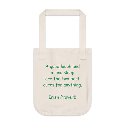 Eco-Friendly Tote Bag with Irish Proverb | Perfect for Every Occasion