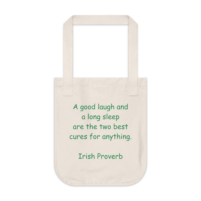 Eco-Friendly Tote Bag with Irish Proverb | Perfect for Every Occasion