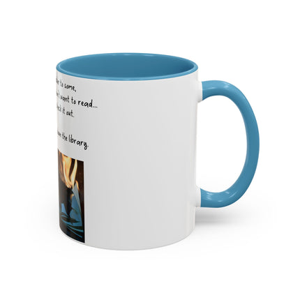 Bookish Statement Mug – 11oz Accent | Anti-Censorship Design