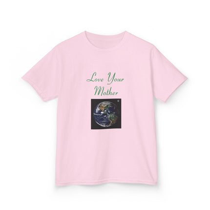 Love Your Mother Kids Tee – Earth-Themed Cotton Shirt
