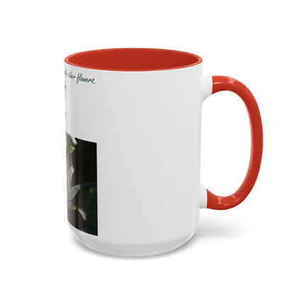 Zen Blossom Coffee Mug - Inspirational Nature Quote - 15oz