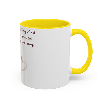 Funny Hot Chocolate Mug – “Lie to Me” Accent Ceramic – 11oz