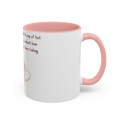 Funny Hot Chocolate Mug – “Lie to Me” Accent Ceramic – 11oz