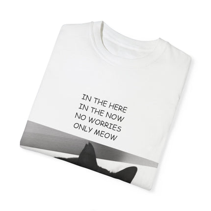 ‘Only Meow’ Cat Tee – Inspirational T-Shirt for Feline Fans