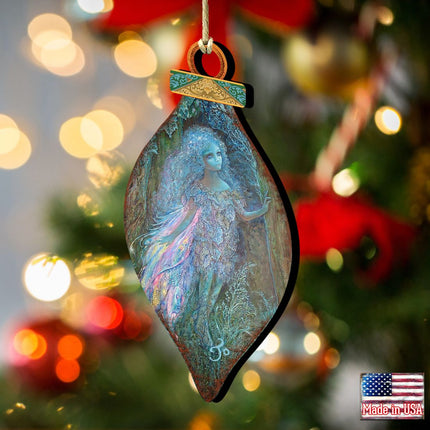 Forest Fairy Wooden Ornaments by Josephine Wall - Christmas Decor - 845620-JW-2