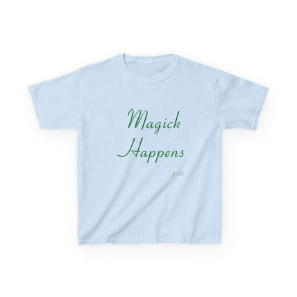 Magick Happens Kids Tee – Cotton T-Shirt for Creative Dreamers