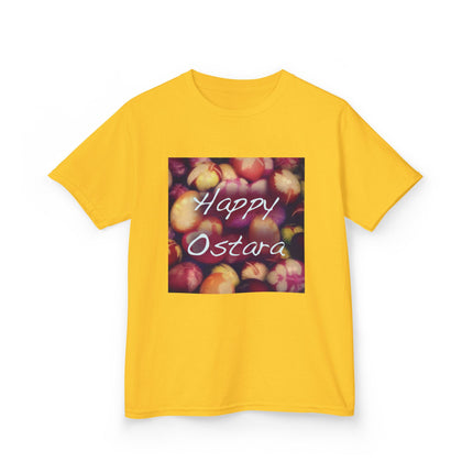 Kids Ostara Celebration Tee - Happy Ostara Floral Design